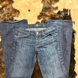 7 For All Mankind Dark Blue Dojo Jeans